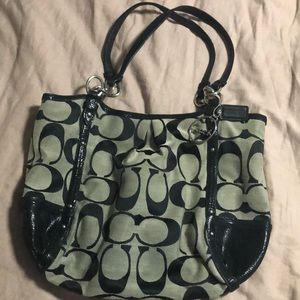 Authentic coach purse